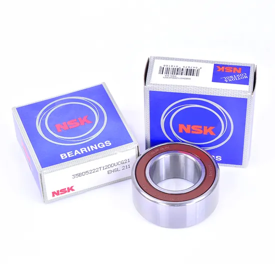 Sealed deep groove ball bearing for an automotive air-conditioning compressor application